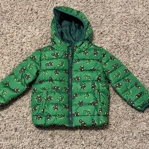 John Deere Green Kids Puffer Jacket